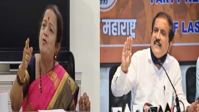 भाजप भौ-भौ करत राहतो, पेडणेकरांचा टोला; कुत्रा इमानी असतो, तो चोर आणि भामट्यांवर भुंकतो, भातखळकरांचं प्रत्युत्तर