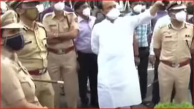 VIDEO: गुप्ता, मला पाहणीला बोलावलं तर मी लय बारीक बघतो, पोलीस मुख्यालयाचं काम छा-छू झालंय