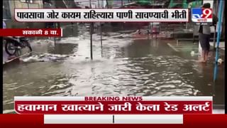 Thane Rain | ठाण्यात विजेच्या कडकडाटासह पावसाची हजेरी, सखल भागात पाणी साचले