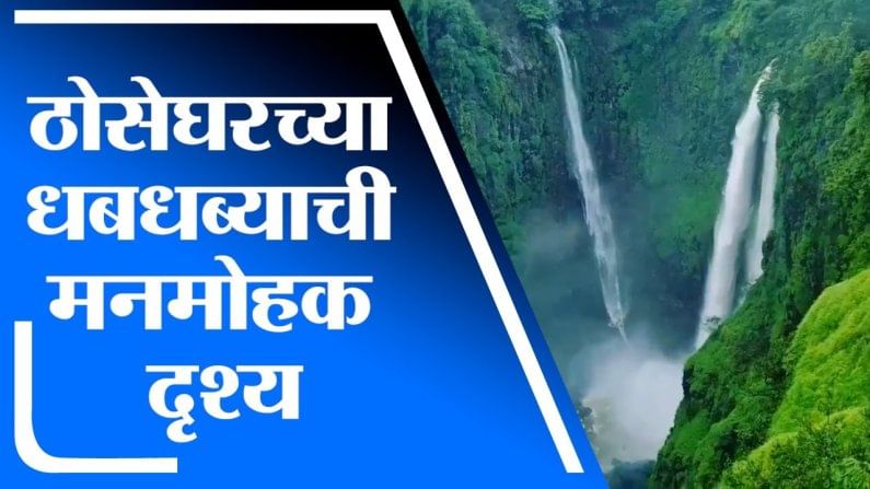 VIDEO | पर्यटकांना खुणावणारा साताऱ्यातील ठोसेघरचा धबधबा फेसाळला, पाहा डोळ्यांचे पारणं फेडणारे मनमोहक दृश्य