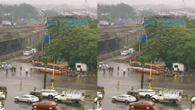 नवी मुंबईतील इतिहासाचा साक्षीदार असलेली वास्तू कोसळली, बेलापूर किल्ल्याचा बुरुज ढासळला