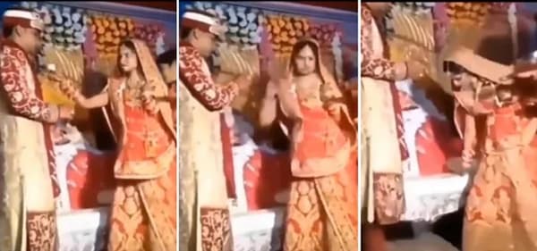 Video | लग्नाची धामधूम, नातेवाईकांची गर्दी, भर मंडपात नवरी का रुसली ? पाहा व्हायरल व्हिडीओ