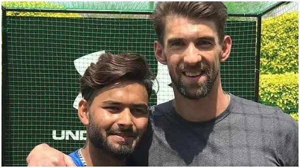 रिषभ पंत सध्या इंग्लंड दौऱ्यावर आहे. न्यूझीलंडकडून डब्ल्यूटीसी अंतिम सामना आणि त्यानंतर यजमान इंग्लंड संघासह 5 सामन्यांची कसोटी मालिका.... परंतु, आज म्हणजेच 13 जूनची तारीख त्याच्या एका शिष्यासाठी म्हणजेच अमेरिकन जलतरणपटू मायकेल फेल्प्स यांच्यासाठी विशेष आहे. आजपासून बरोबर 5 वर्षांपूर्वी फेल्प्सचे लग्न झाले.