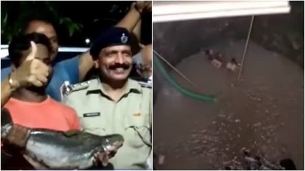 Video: काढायला गेले कार, सापडला मासा, मुंबईकरांच्या सुट्टीला असाही तडका
