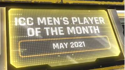 ICC Players of the Month : 3 एकदिवसीय सामने, 237 धावा, या खेळाडूने मारली बाजी