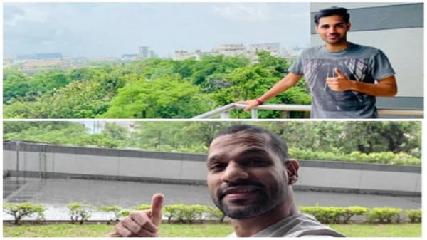 भारतीय संघ 13 जुलैपासून सुरु होणाऱ्या श्रीलंका दौऱ्यासाठी (Sri Lanka tour) सज्ज झाला आहे. भारताचे सर्व खेळाडू मुंबईत पोहोचले असून बीसीसीआय़ने त्यांचे फोटो शेअर केले आहेत. संघाचा कर्णधार शिखर धवन (Shikhar Dhawan) आणि उपकर्णधार भुवनेश्वर कुमार (Bhuvneswhar kumar) यांचाही फोटो बीसीसीआयने शेअर केला आहे.(Indian Cricket Team going for Sri lanka Tour assembled in mumbai)