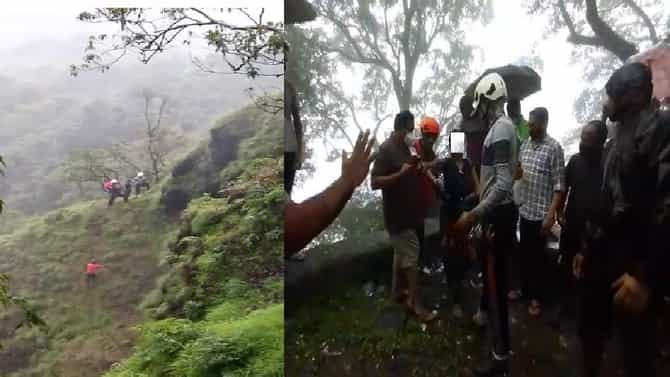 आंबोलीत 24 वर्षीय तरुणीचा आत्महत्येचा प्रयत्न, रिक्षाचालकाचे प्रसंगावधान, दोनशे फूट खोल दरीतून बचाव