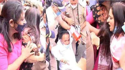 भाजपचा शिवसेना भवनावर फटकार मोर्चा, शिवसेना-भाजप कार्यकर्त्यांची प्रचंड हाणामारी