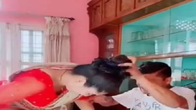 Video | पत्नी चहा द्यायला आली अन् भलतंच घडलं, पतीही चांगलाच संतापला, पाहा मजेदार व्हिडीओ