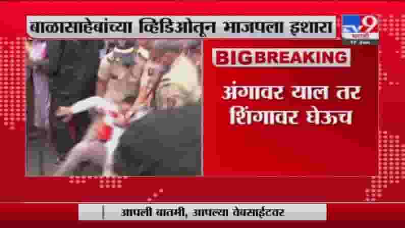 Kishori Pednekar| अंगावर याल तर शिंगावर घेऊ, बाळासाहेबांचा व्हिडीओ ट्विट करत महापौरांचा भाजपला इशारा Kishori Pednekar| अंगावर याल तर शिंगावर घेऊ, बाळासाहेबांचा व्हिडीओ ट्विट करत महापौरांचा भाजपला इशारा