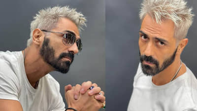 Arjun Rampal New Look | कुणी म्हणाले हॉलिवूड स्टार, तर कुणी म्हणाले म्हातारा! अर्जुन रामपालच्या नव्या लूकने चाहते अवाक्!