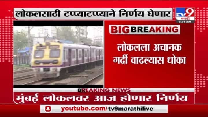 Mumbai Local Train | सर्वसामान्यांसाठी लोकल प्रवासाबाबत आज निर्णयाची शक्यता Mumbai Local Train | सर्वसामान्यांसाठी लोकल प्रवासाबाबत आज निर्णयाची शक्यता