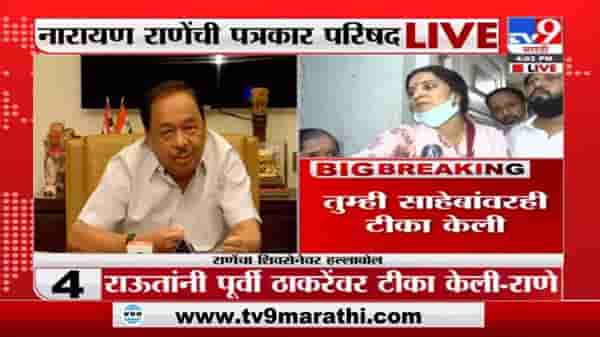 संजय राऊत सेनेत की राष्ट्रवादीत आहेत? संजय राऊतांना नारायण राणेंचा सवाल