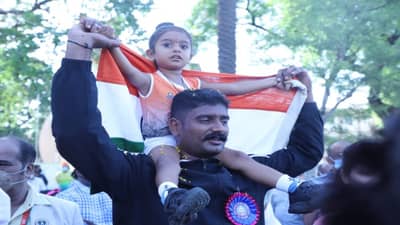 1 हजार मीटरचं अंतर सहा मिनिटात कापलं, अवघ्या तीन वर्षाच्या मुलीची वेगवान दौड, एकाच दिवशी दोन विक्रमांची नोंद