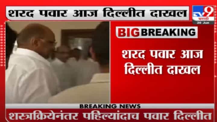 शरद पवार दिल्लीत दाखल, महाराष्ट्राच्या राजकारणात पडद्यामागे नेमकं काय घडतंय? चर्चांना उधाण शरद पवार दिल्लीत दाखल, महाराष्ट्राच्या राजकारणात पडद्यामागे नेमकं काय घडतंय? चर्चांना उधाण