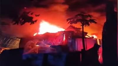 Mumbai Fire | मुंबईत आगीची मोठी घटना, मालाडच्या मालवणीत गोदामाला भीषण आग