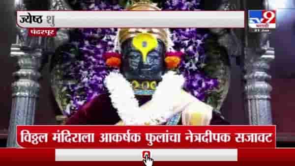 Nirjala Ekadashi | निर्जला एकादशीनिमित्त विठ्ठल मंदिराला आकर्षक फुलांची सजावट