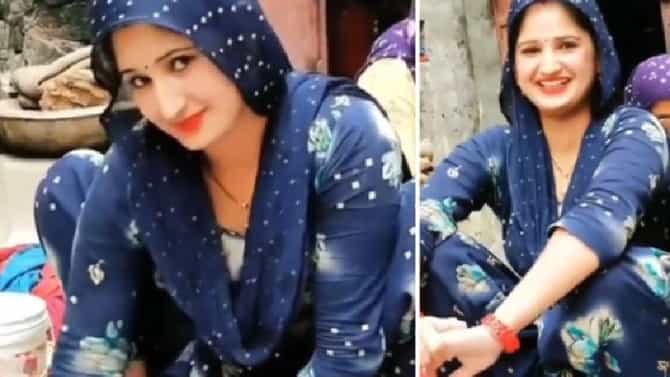 Video | कपडे धुताना महिला गोड लाजली, नेटकऱ्यांच्या काळजाचं पाणी, सोशल मीडियावर धुमाकूळ