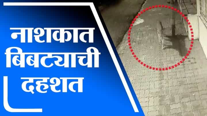 Nashik | नाशिकच्या विजयनगर परिसरात बिबट्याची दहशत, नागरिकांमध्ये भीतीचं वातावरण Nashik | नाशिकच्या विजयनगर परिसरात बिबट्याची दहशत, नागरिकांमध्ये भीतीचं वातावरण
