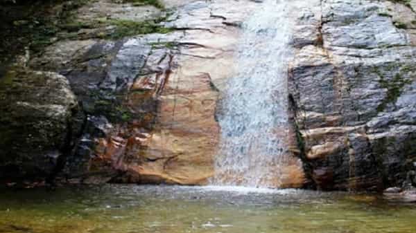 कौसानीपासून 12 किमी अंतरावर रुद्रधारी धबधबा पर्यटनस्थळ आहे. येथे आपण ट्रॅकिंग करू शकता. आपण प्राचीन लेण्या देखील बघू शकतो. तेथे सुंदर धबधब्याजवळ सोमेश्वराचे मंदिर आहे.