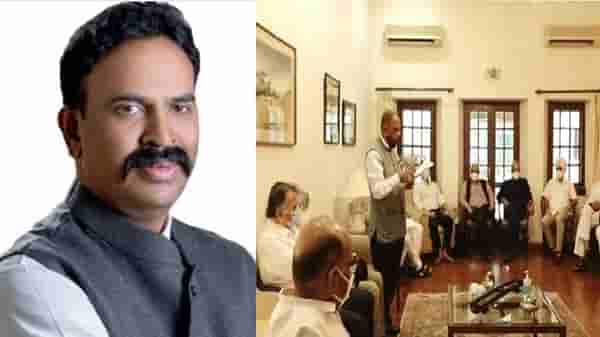 चिल्लर जमा करुन रुपया होत नाही, खासदार निंबाळकरांचं शरद पवारांच्या बैठकीवर टीकास्त्र