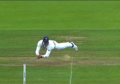 WTC Final : सुपरमॅन शुभमन, चित्त्यासारखी झेप घेत पकडला झेल, सोशल मीडियावर कौतुकाचा पाऊस