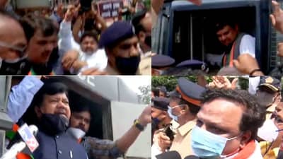 फडणवीस, चंद्रकांतदादा, दरेकर, शेलार पोलिसांच्या ताब्यात, OBC आरक्षणासाठी भाजपचा राज्यभरात एल्गार