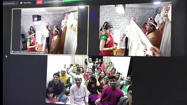 शुभमंगल ऑनलाईन ! मुलगा सातासमुद्रापार, वडिलांचा पुढाकार, डोंबिवलीतून अनोख्या पद्धतीत विवाह