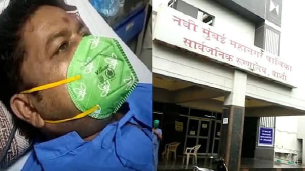 गणेश नाईकांच्या खंद्या समर्थकावर कोयता हल्ला, हातावर वार झेलल्याने संदीप म्हात्रे बचावले