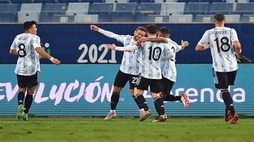 Copa America : मेस्सीचा एका मागोमाग एक गोल, अर्जेंटीनाचा बोलिवियावर दमदार विजय, पाहा VIDEO
