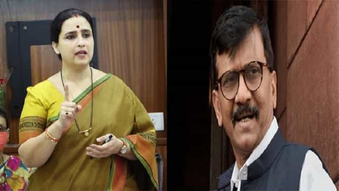 महाविकास आघाडीत किती आलबेल हे त्यांच्या येरझाऱ्यांवरुनच दिसतंय, चित्रा वाघ यांचा राऊतांना टोला