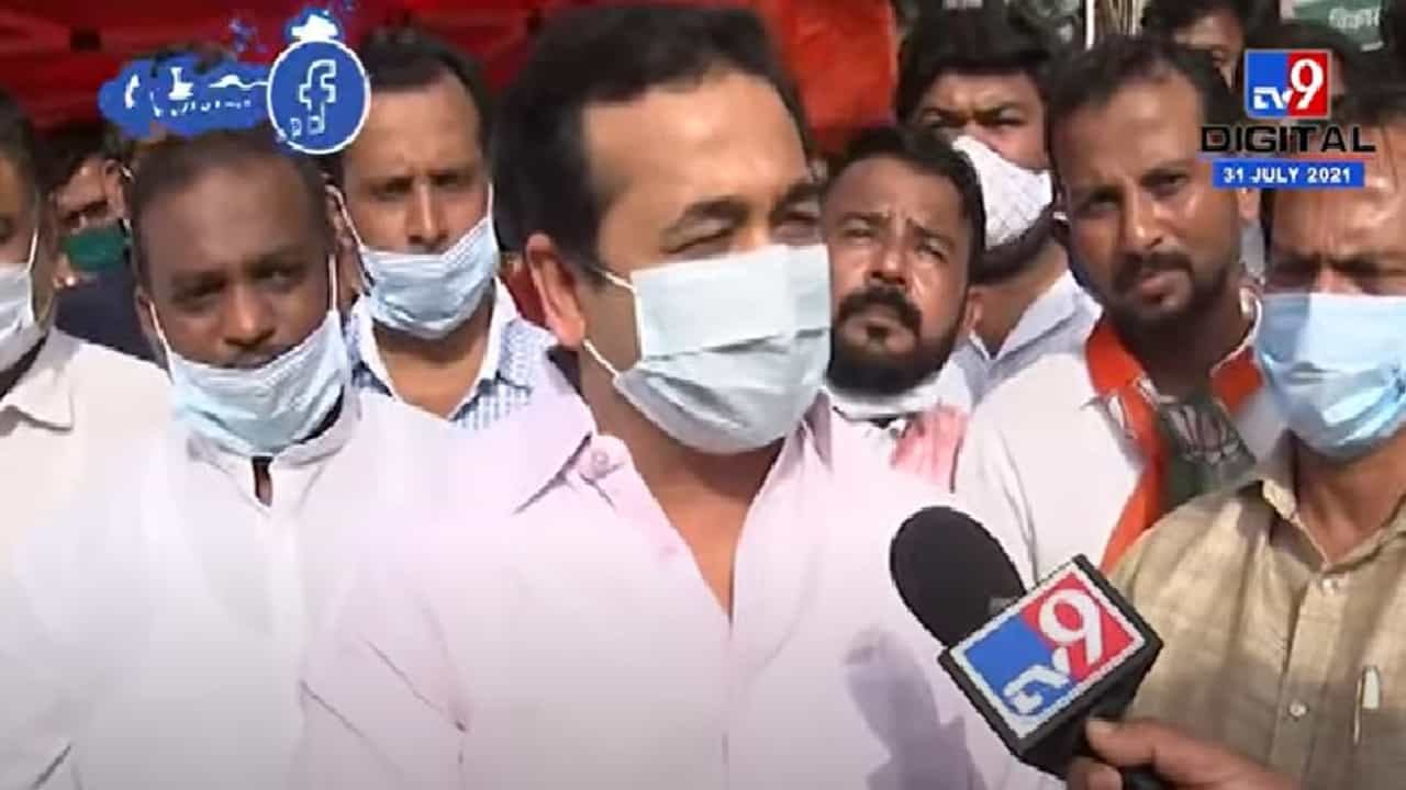 Video | मुंबईच्या प्रॉपर्टीकार्डवर शिवसेनेचं नाव लिहलेलं नाहीये, मुंबई आमचीही आहे - नितेश राणे