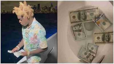 Viral Video | अमेरिकन रॅपरने समुद्र आणि टॉयलेटमध्ये कोट्यवधी रुपयांची केली उधळण, व्हिडिओ पाहून लोकांनी बनवले मजेदार