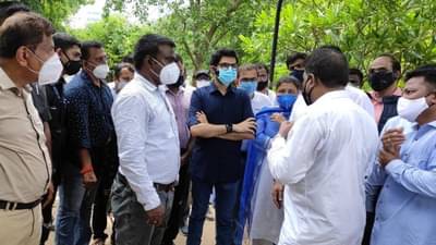 हिंदमाताजवळ पाणी साचण्याची समस्या कायमची दूर होणार, आदित्य ठाकरेंकडून कामाची पाहणी