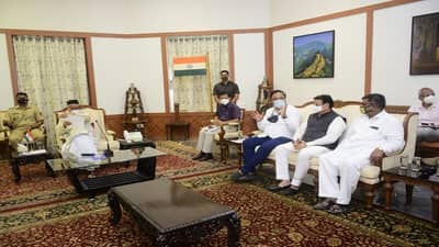 ठाकरे सरकारनं आज लोकशाही मूल्यांची प्रेतयात्रा काढली, राज्यपालांच्या भेटीनंतर आशिष शेलारांचा घणाघात