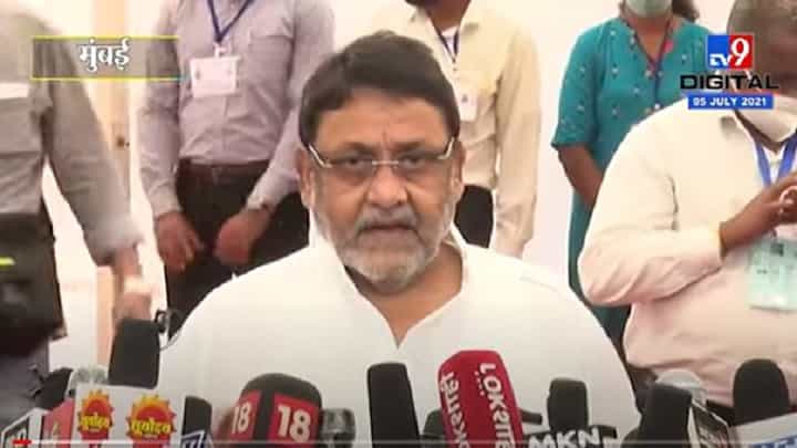 Monsoon Session : भाजपला विधान सभेत गुंडगिरी करायची असेल तर...-Nawab Malik Monsoon Session : भाजपला विधान सभेत गुंडगिरी करायची असेल तर...-Nawab Malik