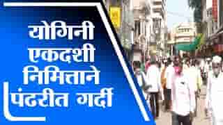 VIDEO | योगिनी एकादशी निमित्ताने पंढरीनगरी भाविकांनी फुलली