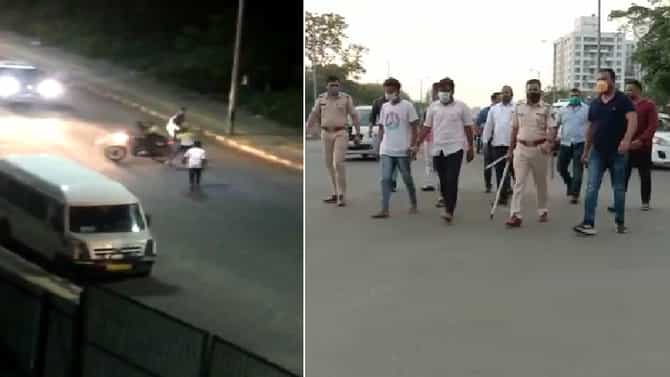 VIDEO | पिंपरीत कोयता उगारुन गावगुंडांची नागरिकांना मारहाण, त्याच रस्त्यावर पोलिसांकडून आरोपींची धिंड?
