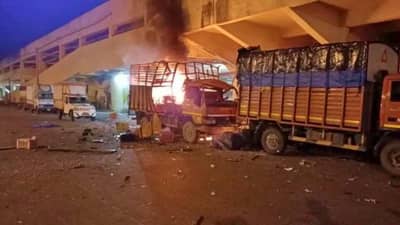 मुंबई APMC फळ बाजारात स्फोट झाला तेव्हा सीसीटीव्ही बंद, बेजबाबदारपणा की षडयंत्र?