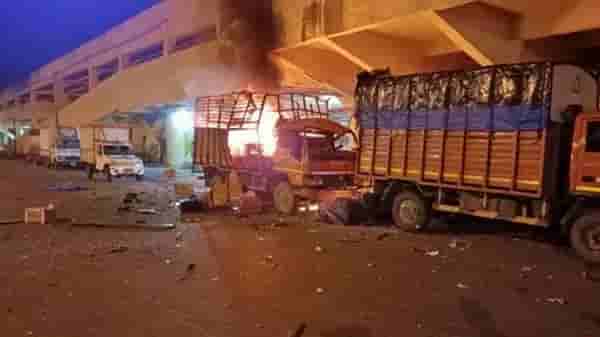 मुंबई APMC फळ बाजारात स्फोट झाला तेव्हा सीसीटीव्ही बंद, बेजबाबदारपणा की षडयंत्र?