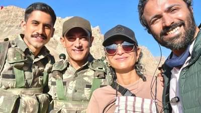 ‘तलाक’च्या घोषणेनंतर पुन्हा एकत्र दिसले आमिर-किरण, ‘लाल सिंह चड्ढा’च्या सेटवरचा स्मायलिंग फोटो चर्चेत!