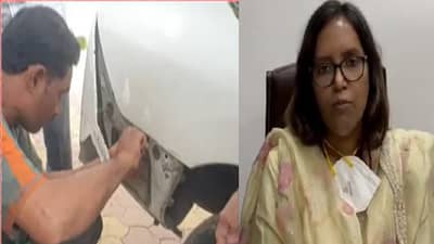 Varsha Gaikwad: शालेय शिक्षणमंत्री वर्षा गायकवाड अपघातातून थोडक्यात बचावल्या, भरधाव टेम्पोची कारला धडक