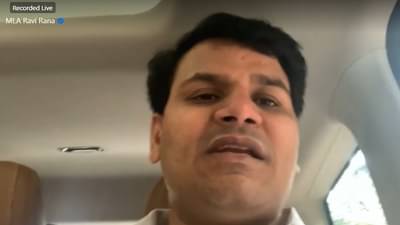 ...म्हणून मी मातोश्रीबाहेर बेशरमाचं झाड लावणार, आमदार रवी राणांची मुख्यमंत्र्यांवर खालच्या भाषेत टीका