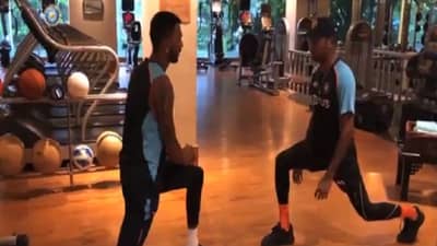 Video : पांड्या बंधूनी केलं हटके फिटनेस चँलेज, बीसीसीआयने शेअर केला व्हिडीओ