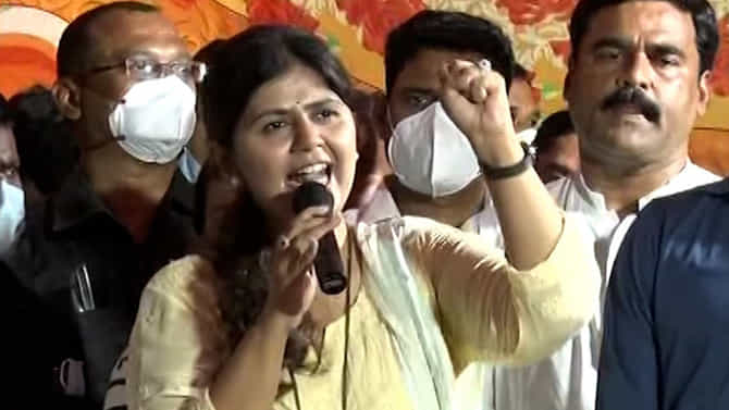 दबावतंत्र करायचं असेल तर शक्तीप्रदर्शनासाठी जागा पुरणार नाही; पंकजा मुंडेंचा सूचक इशारा