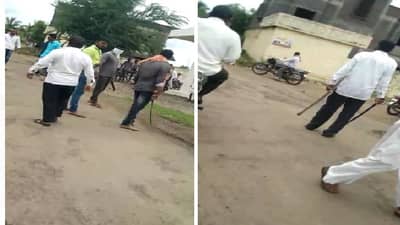 व्यापारी गाळे मिळवण्यासाठी तलवारी नाचवत जीवघेणा हल्ला, इंदापुरात थरार