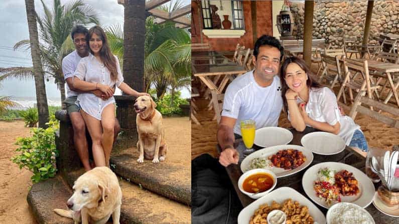 अभिनेत्री किम शर्मा (Kim Sharma) कदाचित चित्रपटांपासून दूर असेल, पण ती सध्या चर्चेचा भाग बनली आहे. अलीकडेच तिला टेनिस स्टार लिएंडर पेससह (Leander Paes) गोव्यात स्पॉट केले गेले होते. किम आणि लिएंडरचे गोव्यातील अनेक फोटो सोशल मीडियावर व्हायरल होत आहेत. त्यांना पाहून त्यांच्या डेटिंगबाबत कयास लावले जात आहेत.