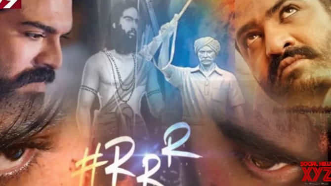 RRR Movie | भव्य सेट, आगीचे लोट, शेकडोंची गर्दी, ट्रेलरपूर्वी एस.एस.राजामौलींनी दाखवली ‘RRR’ चित्रपटाची झलक!