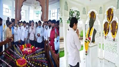 वाढदिवसानिमित्त धनंजय मुंडे गोपीनाथगडावर नतमस्तक, पंडित अण्णांनाही अभिवादन