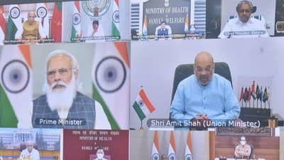 युरोपात कोरोना रुग्ण वाढताहेत, कोरोनाच्या तिसऱ्या लाटेचं संकटही घोघावतंय; मोदींचा मुख्यमंत्र्यांना सावधानतेचा इशारा